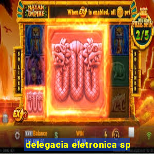 delegacia eletronica sp